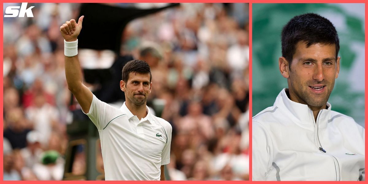 Novak Djokovic has no plans to stop after reaching 80 match wins at Wimbledon