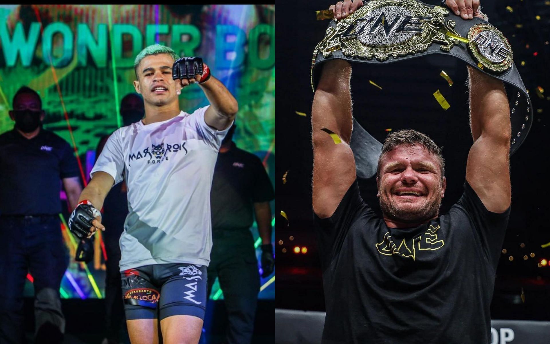 Fabricio Andrade (left) and Anatoly Malykhin (right) [Credit: ONE Championship]