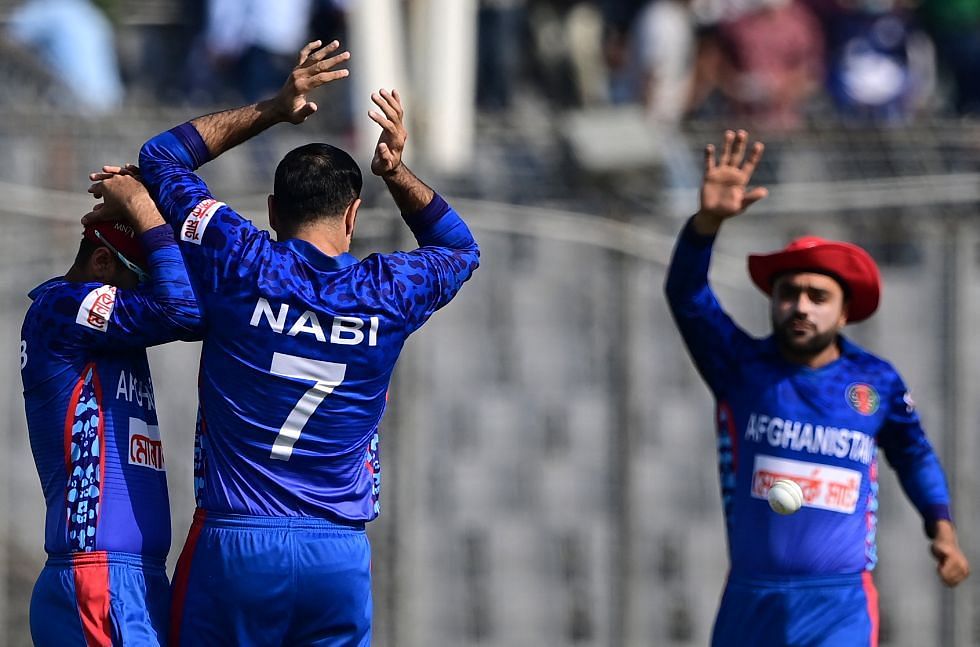 नबी ने अफगानिस्तान के लिए घातक गेंदबाजी का प्रदर्शन किया 