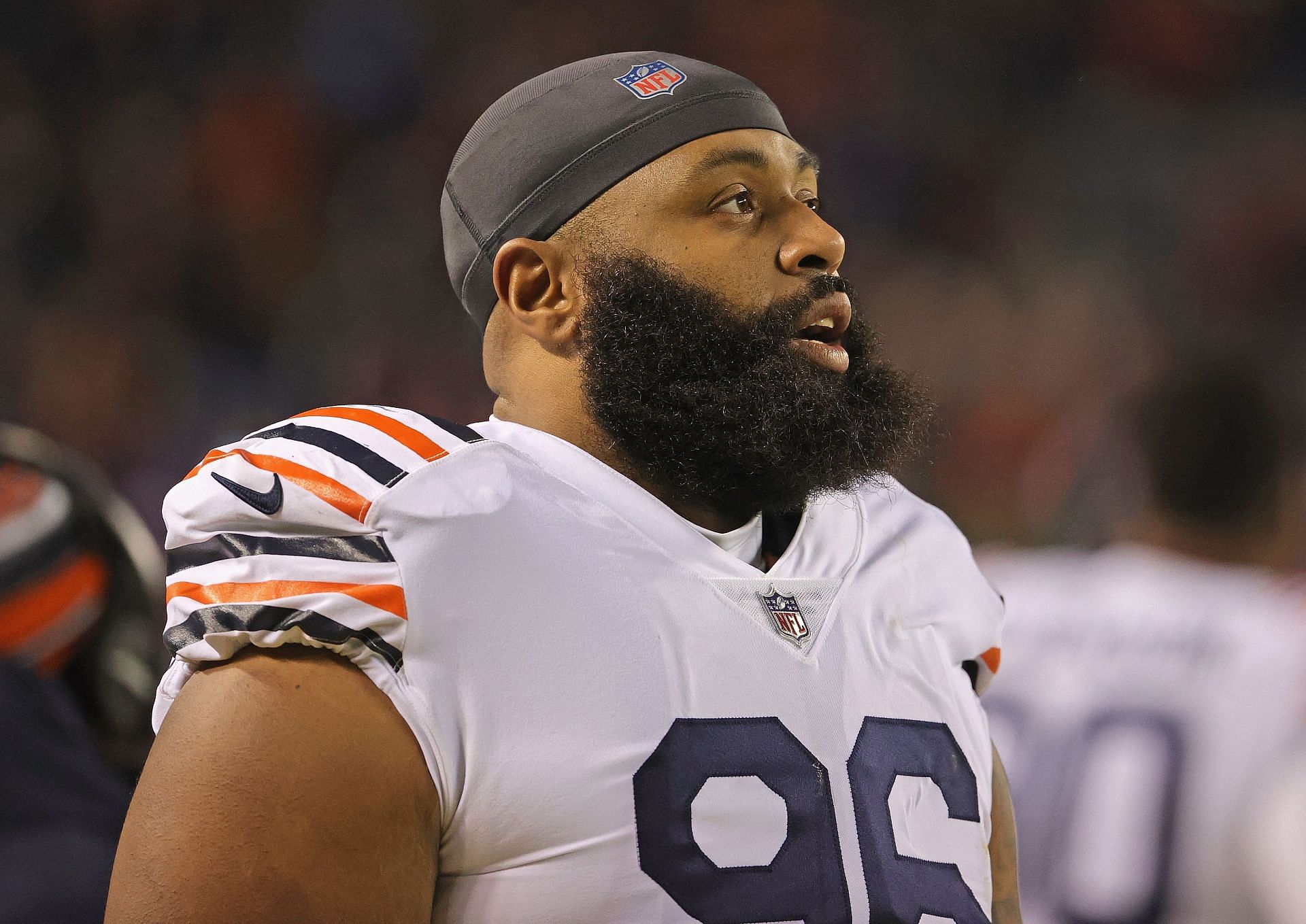 NFL fans react to Akiem Hicks signing with the Buccaneers Enter caption