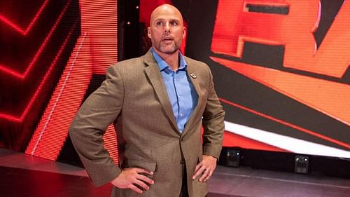 Adam Pearce is a WWE authority figure!