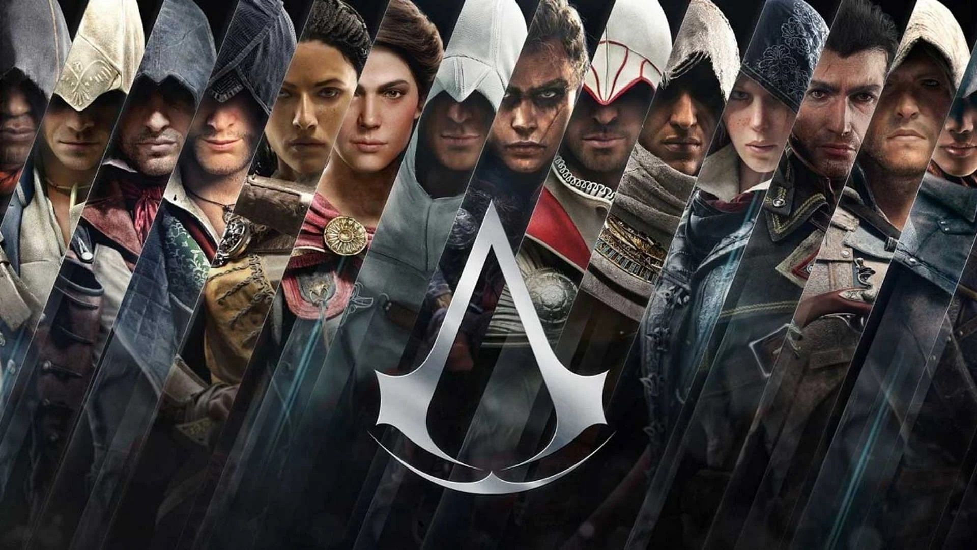 The Assassin&#039;s through the series (Image via Ubisoft)