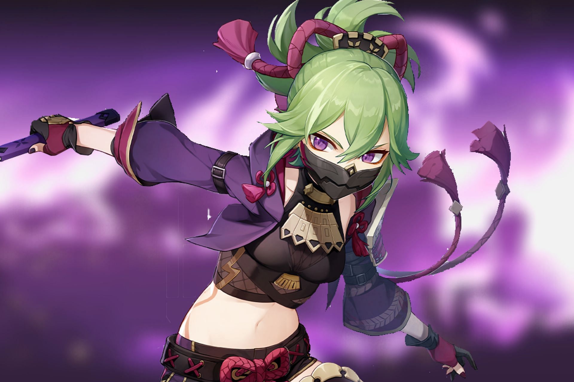 Kuki Shinobu is the new Electro character in the game (Image via HoYoverse)