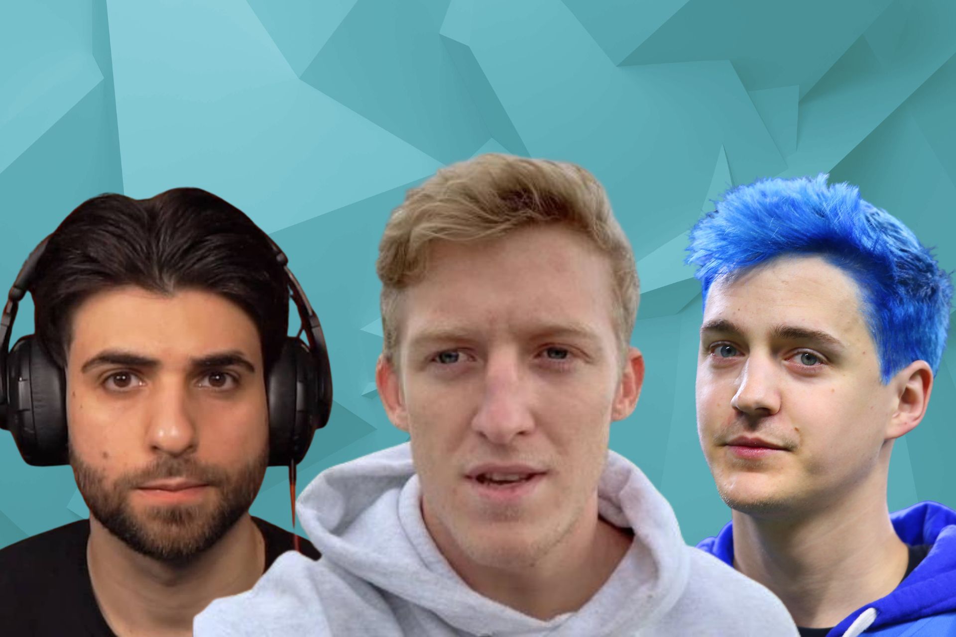 Top 5 most followed Fortnite streamers on Twitch