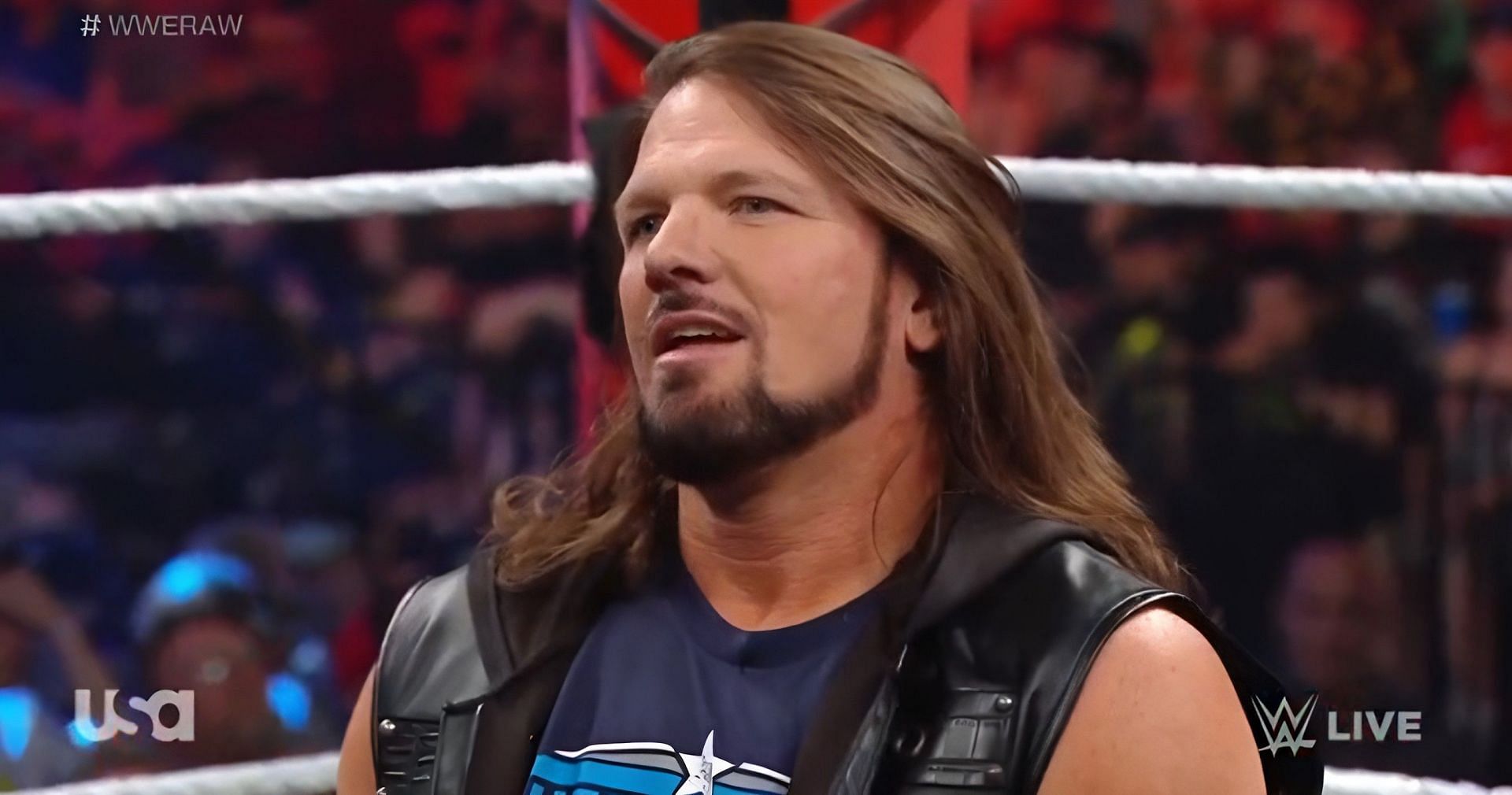 AJ Styles is reminded of his losing streak on RAW.