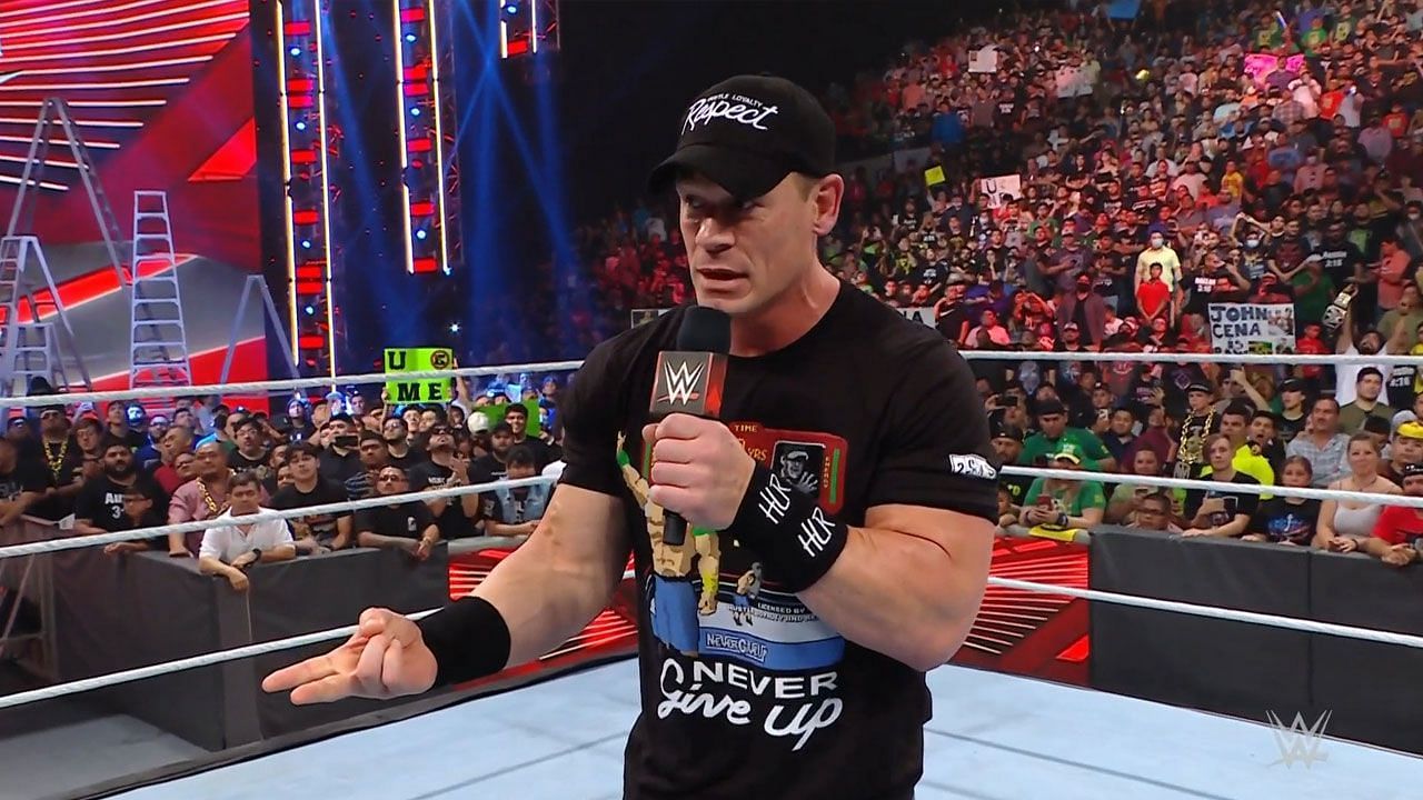 John Cena returned to RAW and celebrated his 20th anniversary!