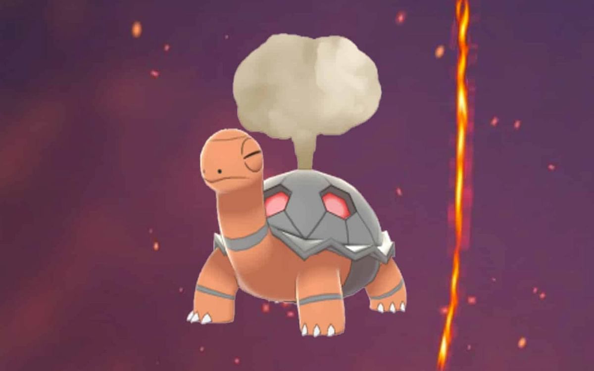 Torkoal is quite powerful for such a small Pokemon (Image via Game Freak) .