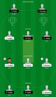 GG vs HH Dream11 Fantasy Suggestion #1