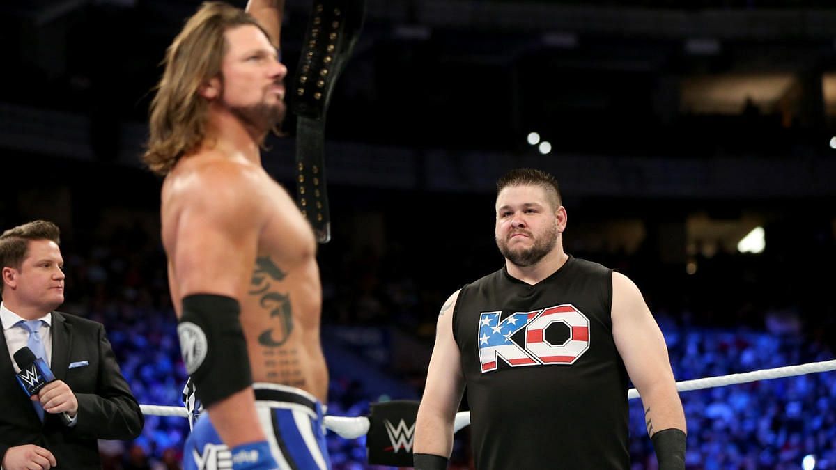 AJ Styles and Kevin Owens