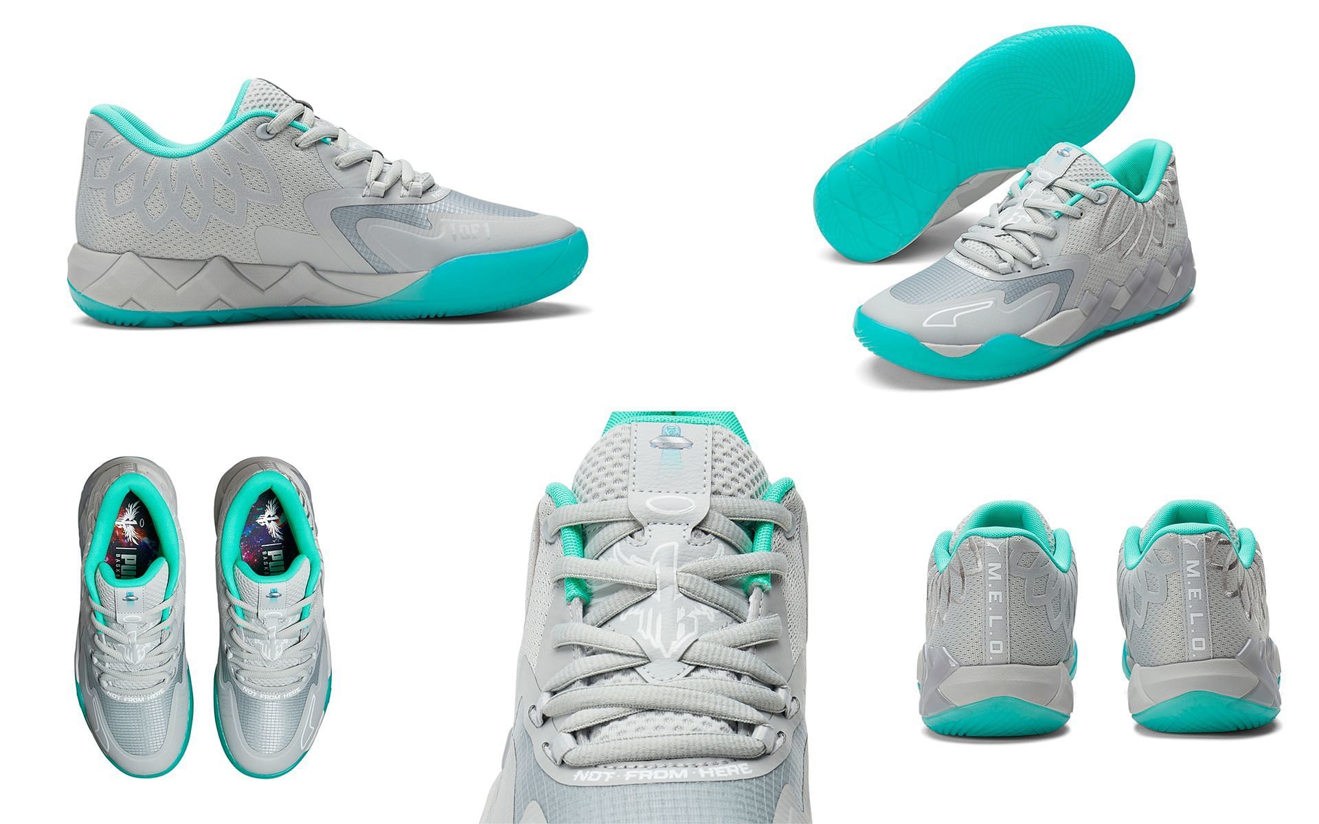 Upcoming LaMelo Ball x Puma MB.01 Lo UFO sneakers (Image via Sportskeeda)
