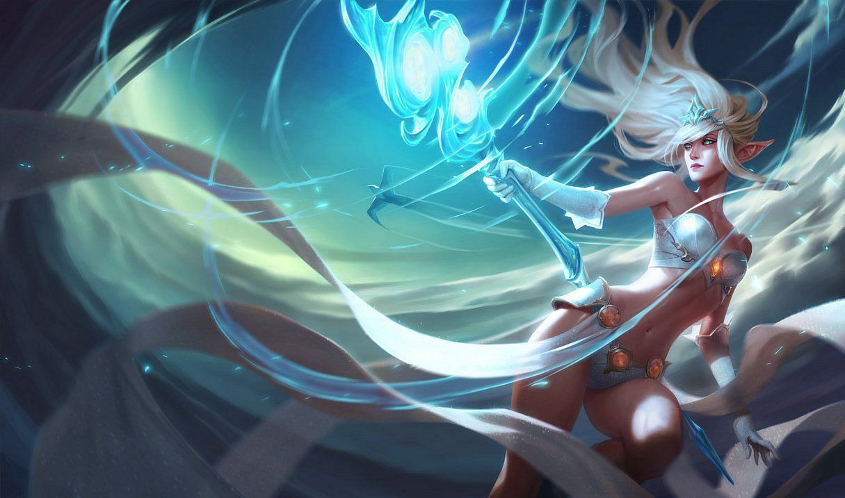 Janna&#039;s abilility to zone out enemies is something that makes her extremely powerful (Image via League of Legends)