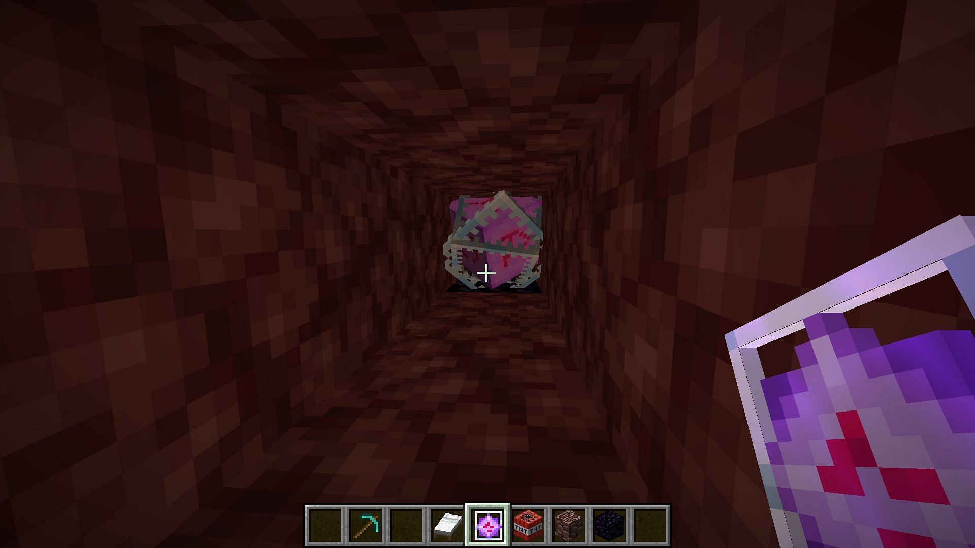 End Crystals will not cause fire after explosion (Image via Minecraft 1.19)