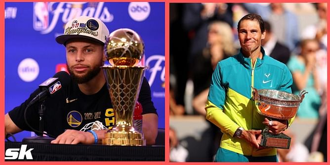 "Stephen Curry reminds me a lot of Rafael Nadal, his humbleness and amazing play" - Brad Gilbert