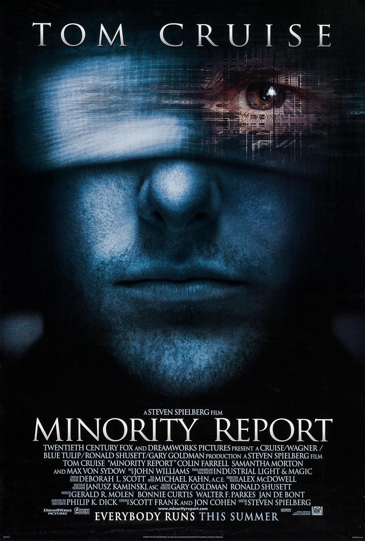 Minority Report, 2002 (Image via 20th Century Studios)