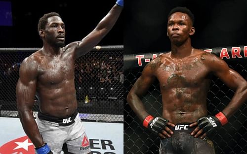 Jared Cannonier (left. Image credit: UFC.com), Israel Adesanya (right)