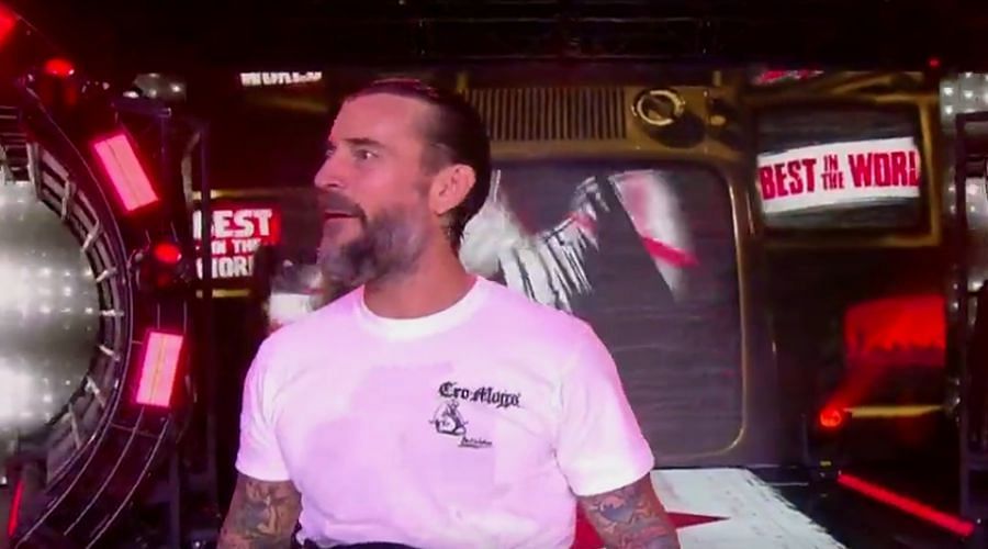 CM Punk appeared on Dynamite for the first time as the AEW World Champion