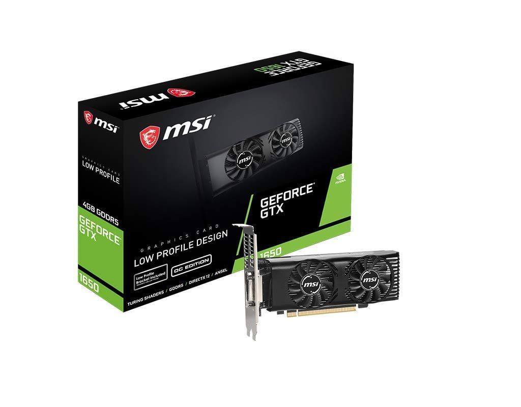 MSI GTX 1650 Low-Profile (Image via Amazon)