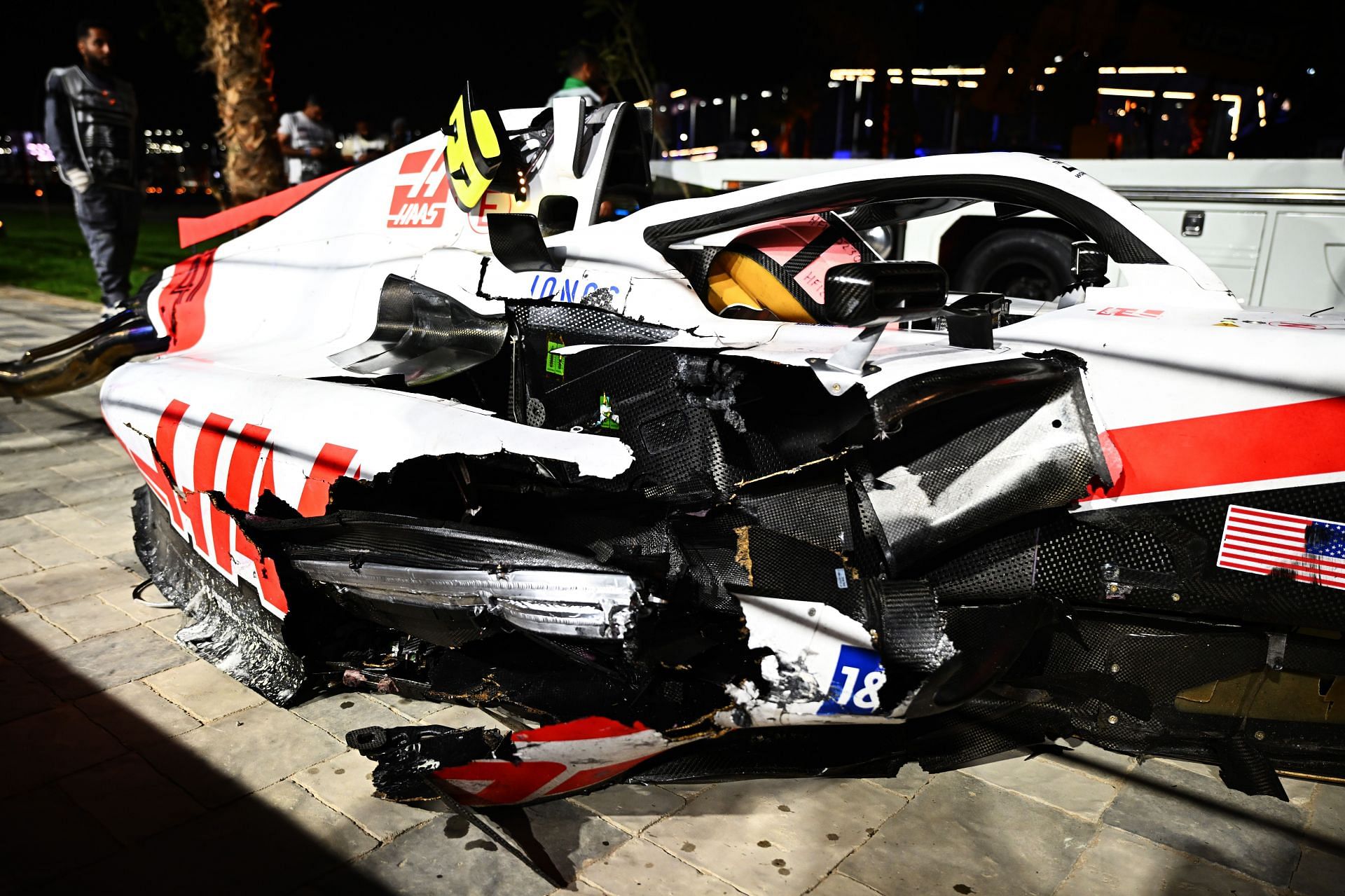 This was Mick Schumacher&#039;s second crash where car broke in half