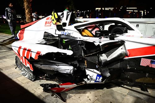 This was Mick Schumacher's second crash where car broke in half