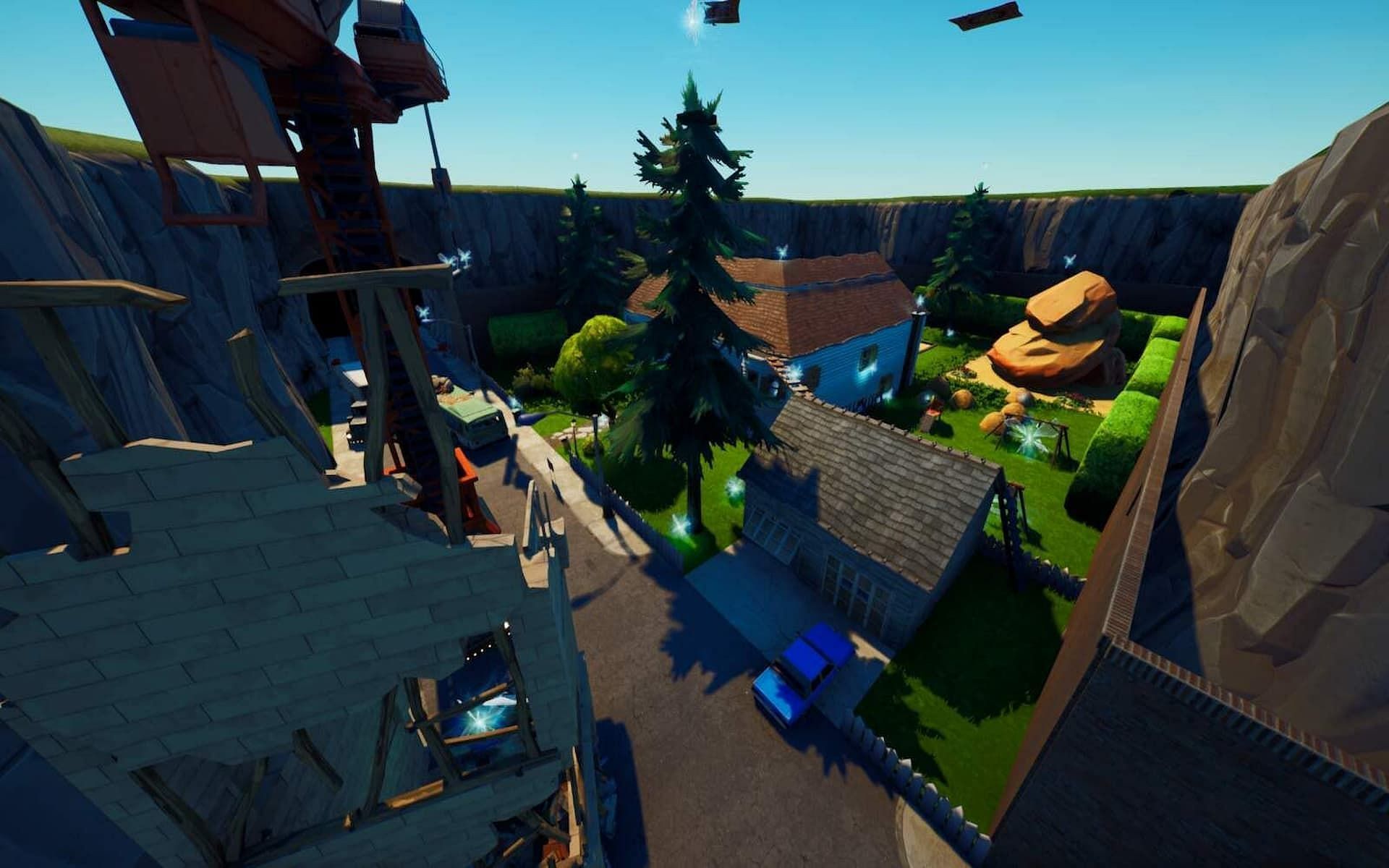 Hide and Seek maps are a popular category of Creative mode creations (Image via Epic Games)