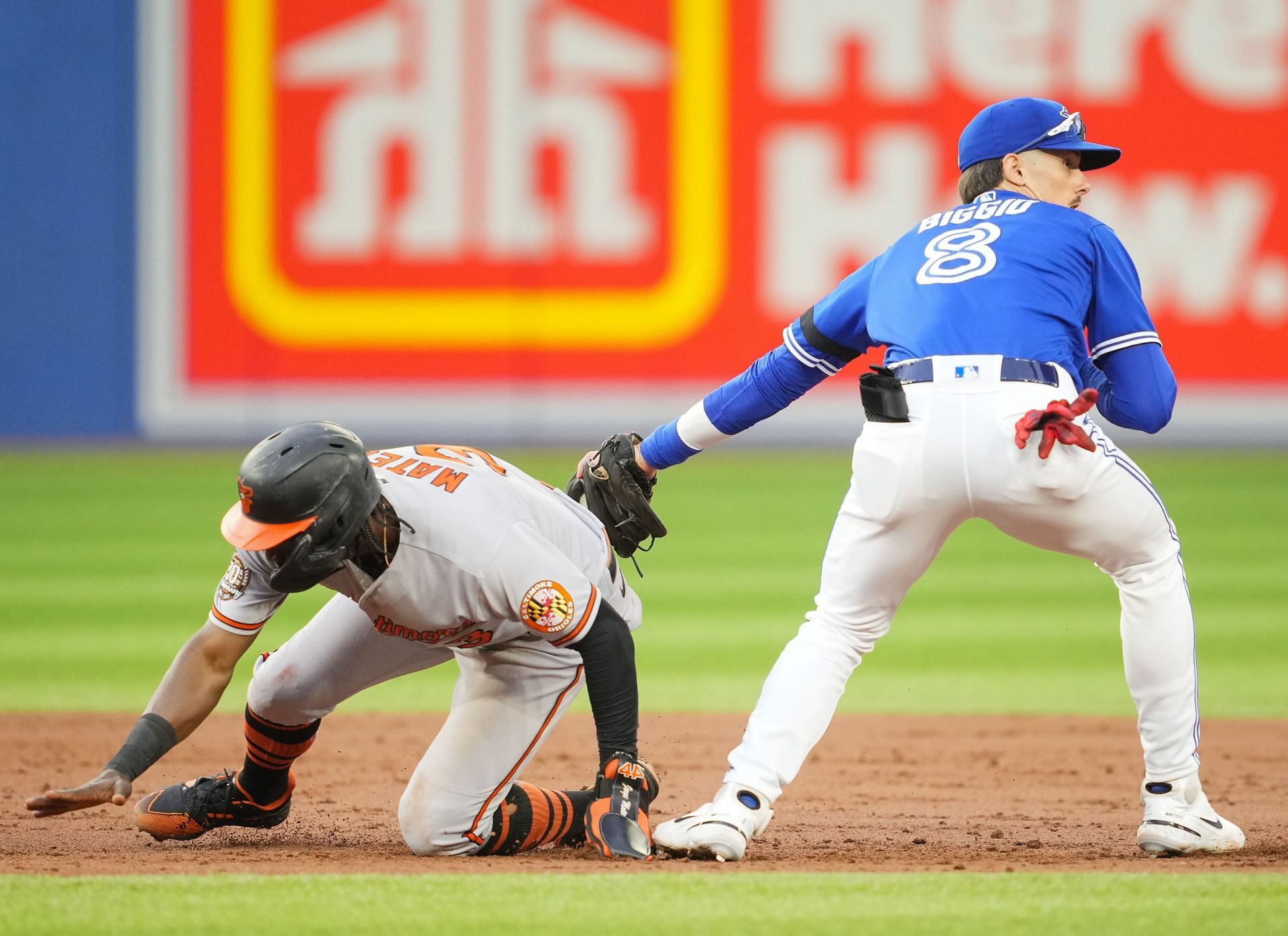 The Orioles and Blue Jays play Wednesday.