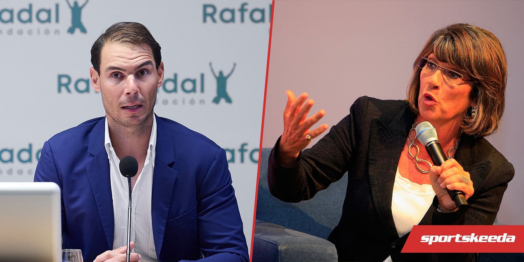 Rafa Nadal in conversation with Christiane Amanpour Rafael Nadal lifts the 2022 French Open trophy