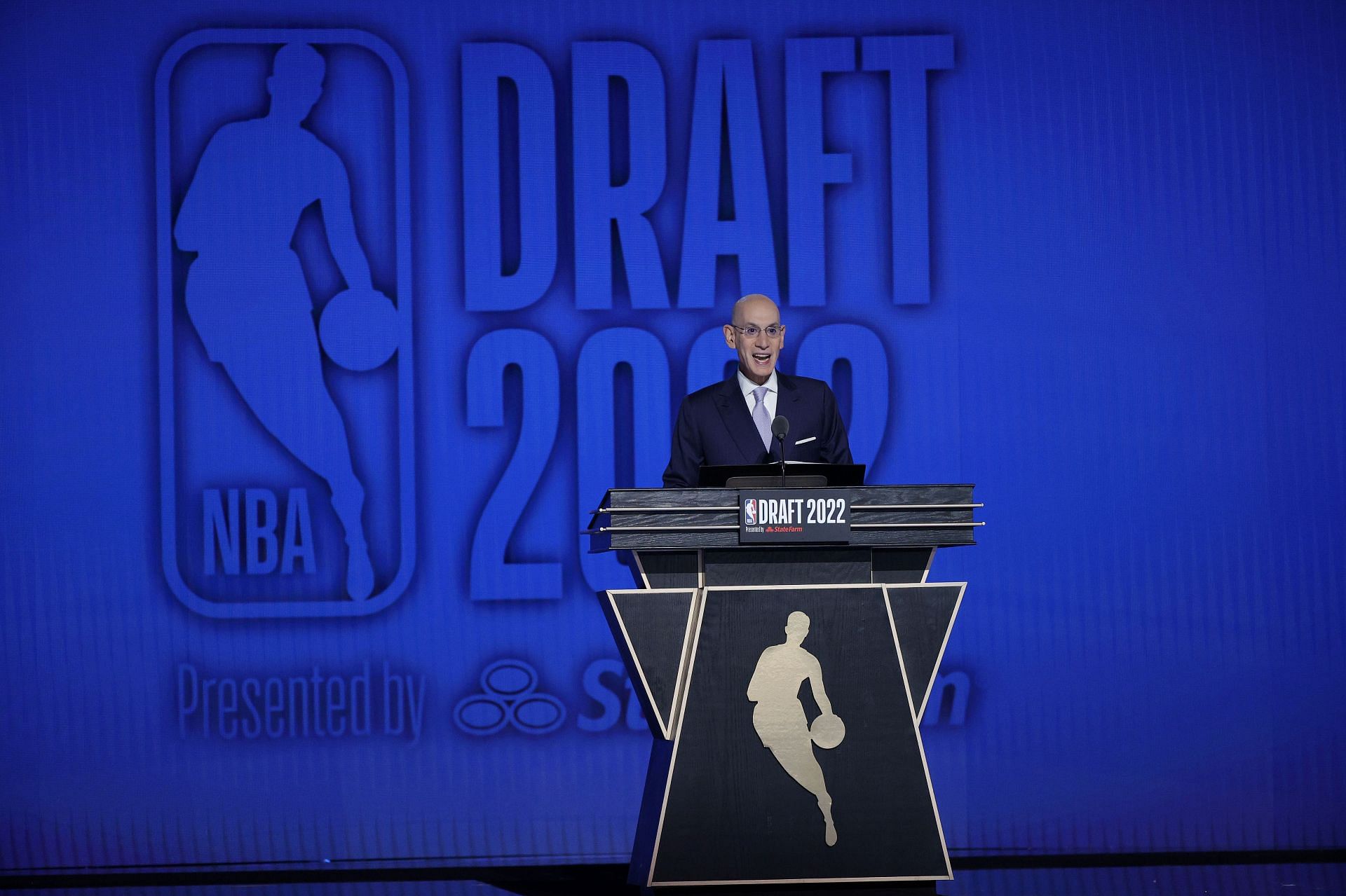 NBA Comissioner Adam Silver during the 2022 NBA draft