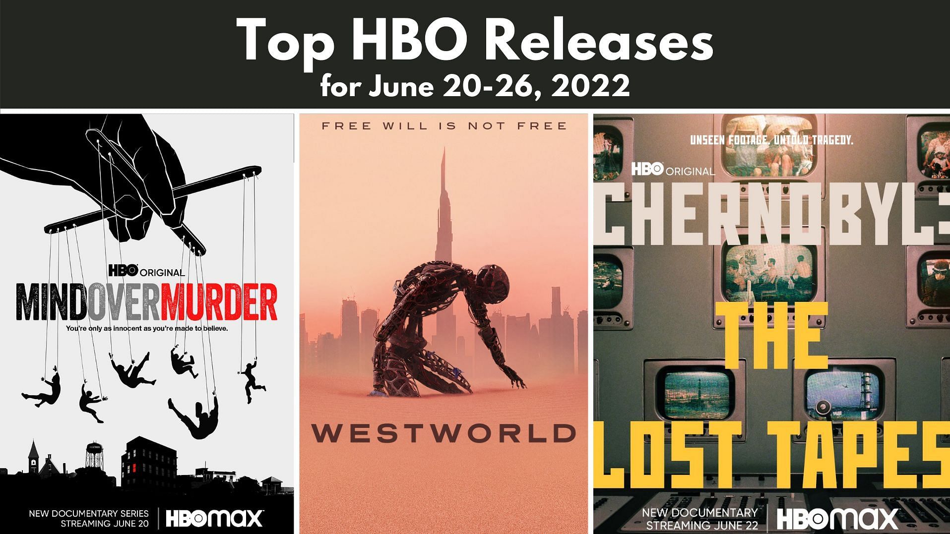 What&#039;s coming to HBO on Week 4 of June, 2022 (Images via HBO)