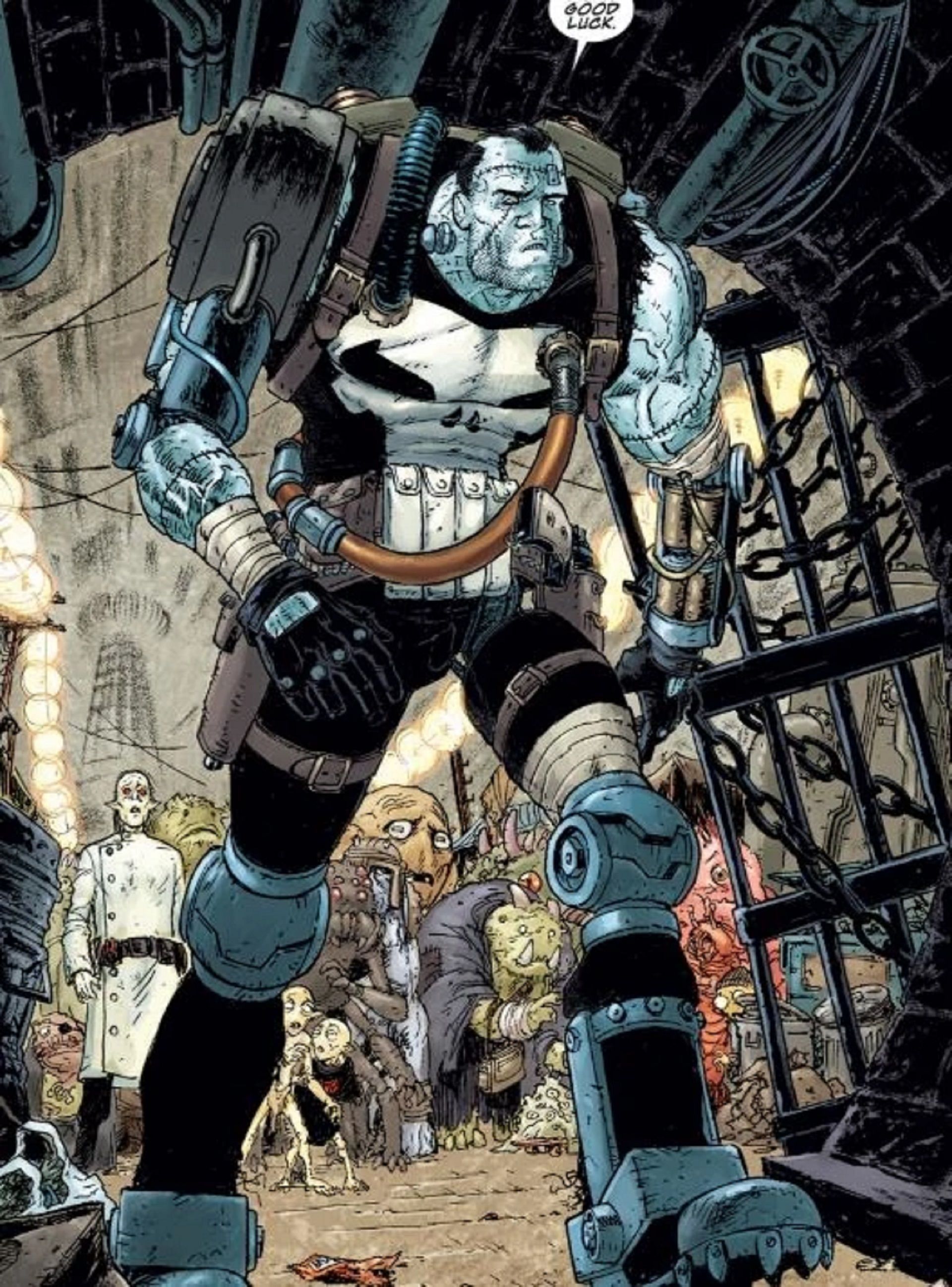 The Punisher doesn&#039;t have any superhero (Image via Marvel)