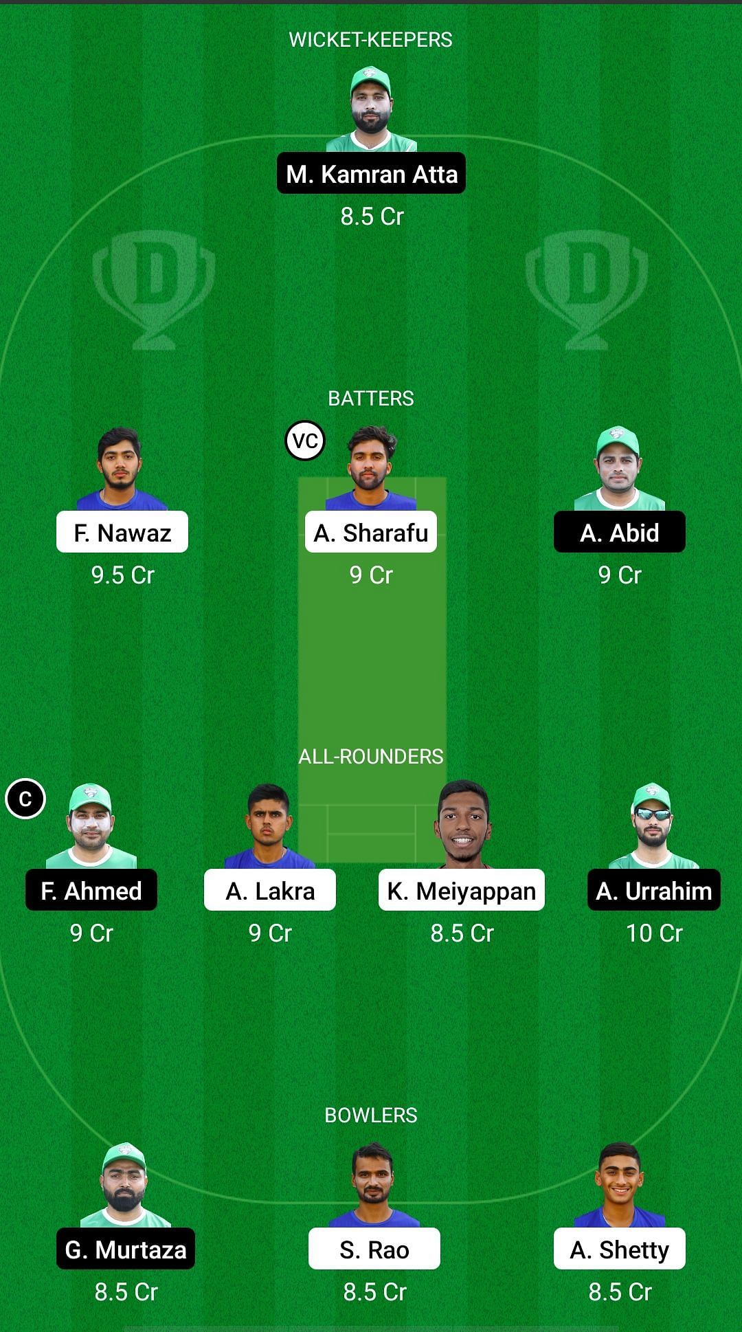 EMB vs ABD Dream11 Prediction - Emirates D20