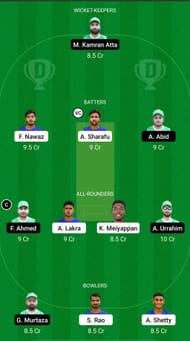 EMB vs ABD Dream11 Prediction - Emirates D20