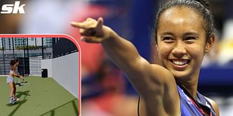 "Physically home, mentally at Wimbledon"- Leylah Fernandez gives fans an update on her recovery from the foot fracture