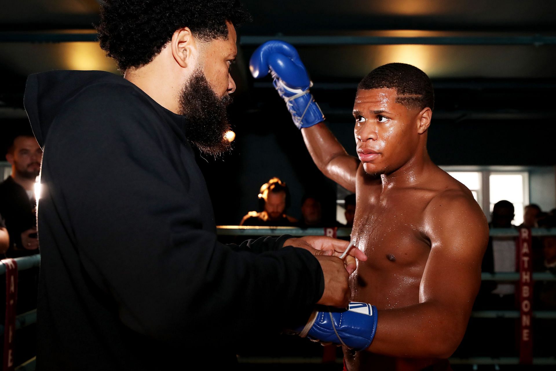 Bill Haney (left) and Devin Haney (right) [Getty Images]