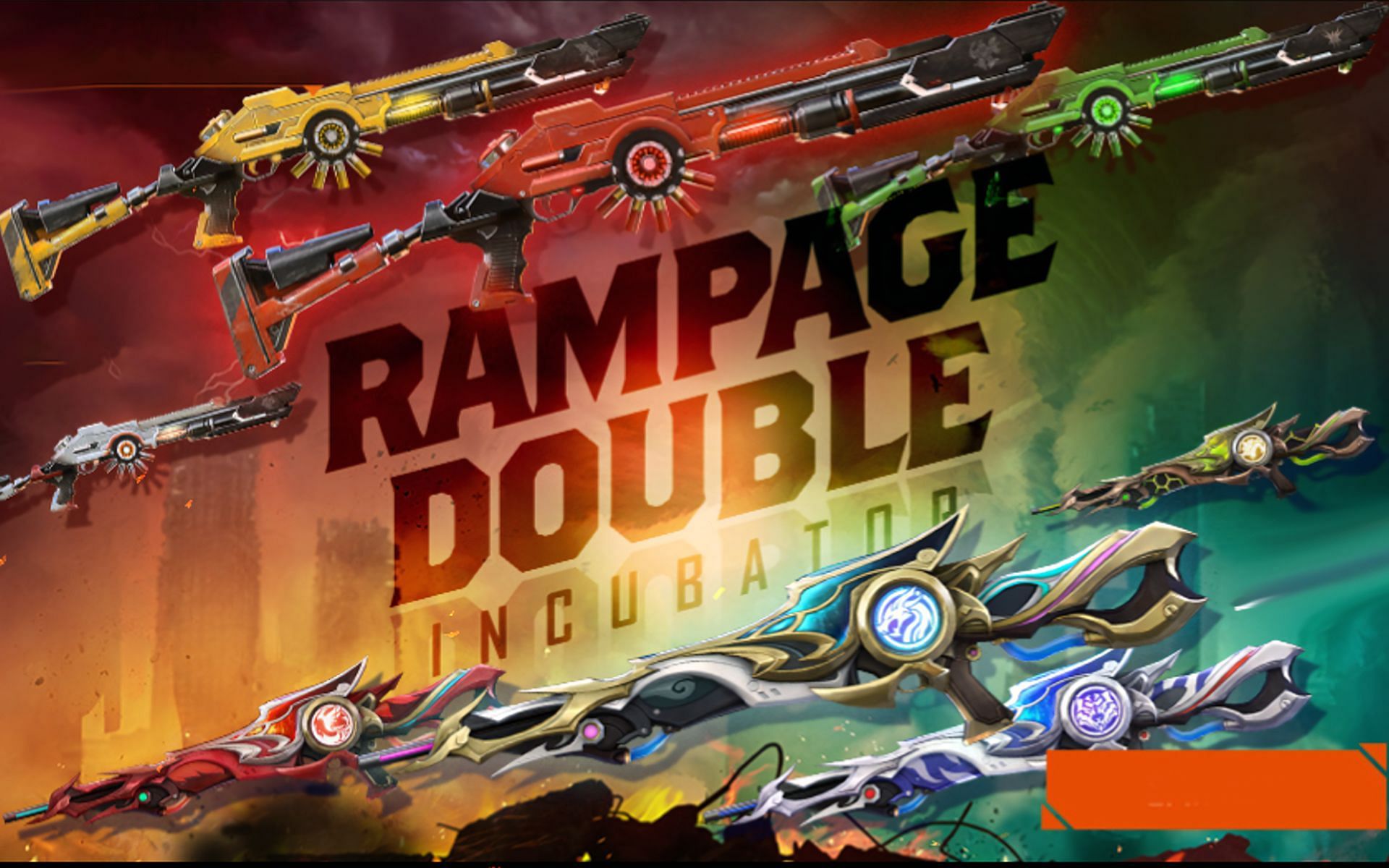 Rampage Double Incubator is now available in Free Fire MAX (Image via Garena)