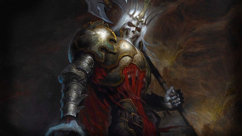 The Skeleton King Art - Diablo Immortal Art Gallery