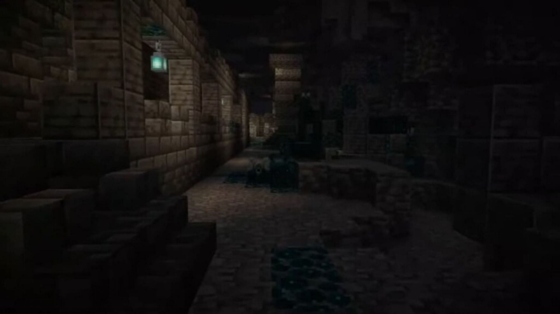 Only one mob spawns naturally in the deep dark (Image via Mojang)