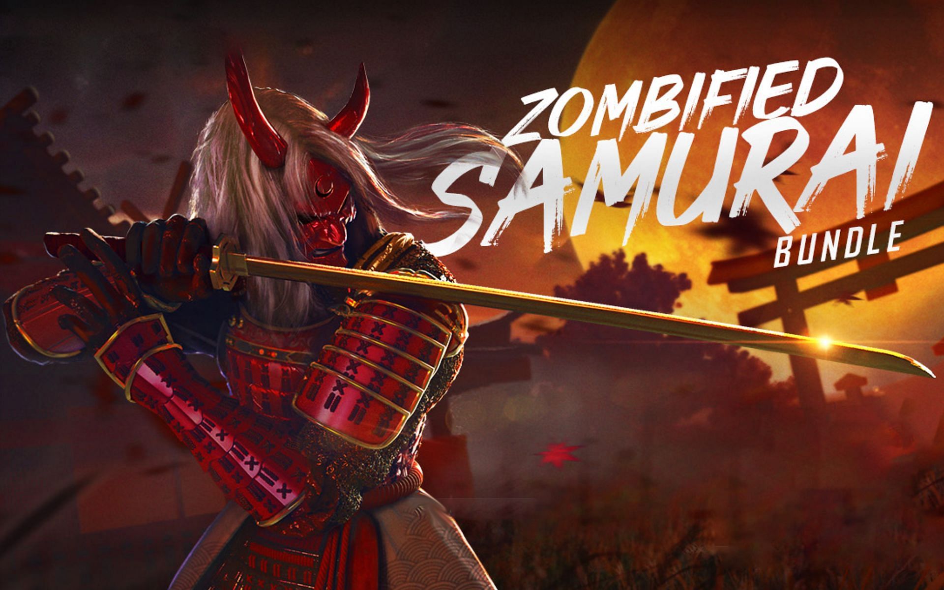 Zombified Samurai Bundle in Free Fire MAX (Image via Sportskeeda)