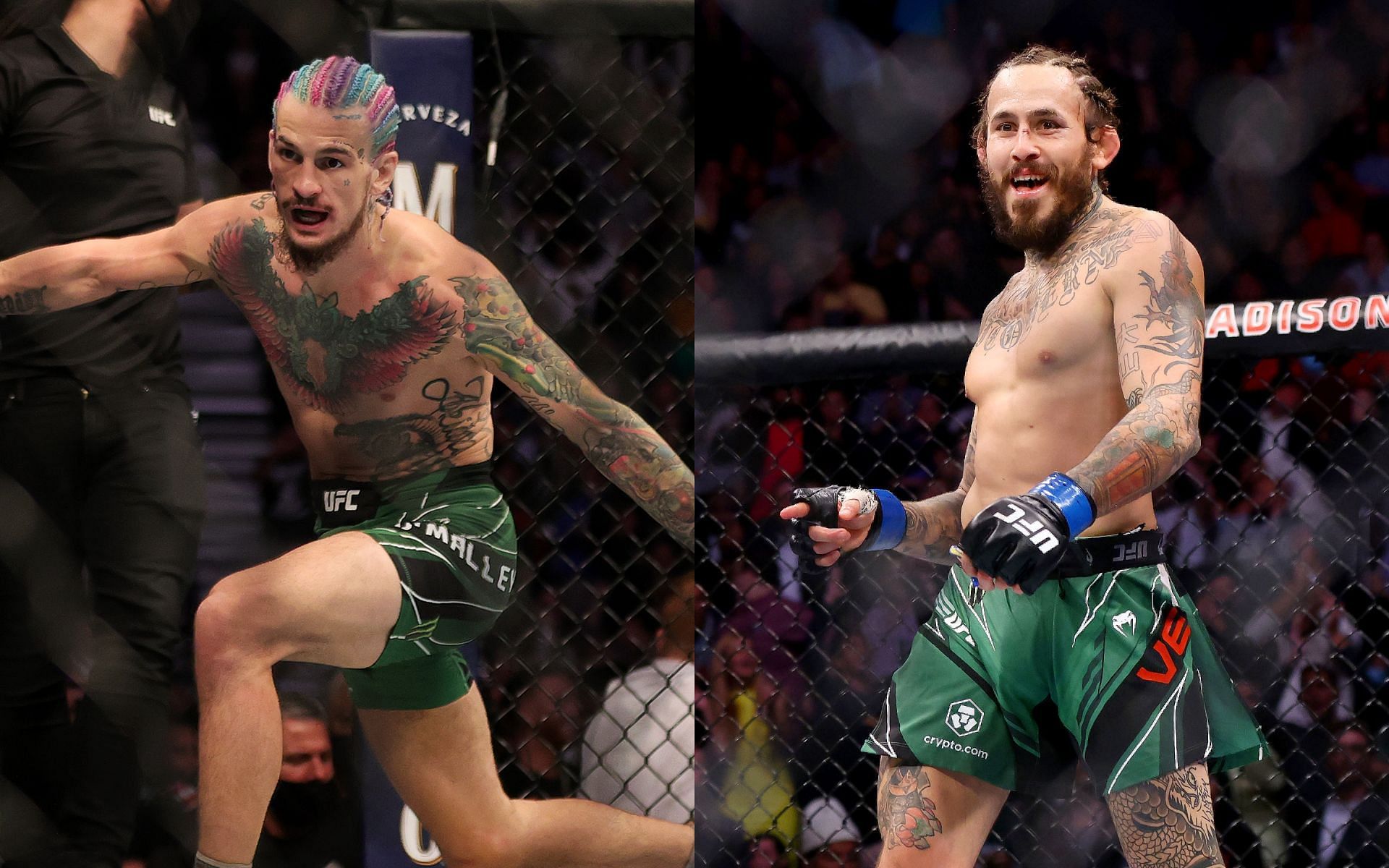 Sean O&#039;Malley (left) and Marlon Vera (right) (Images via Getty)