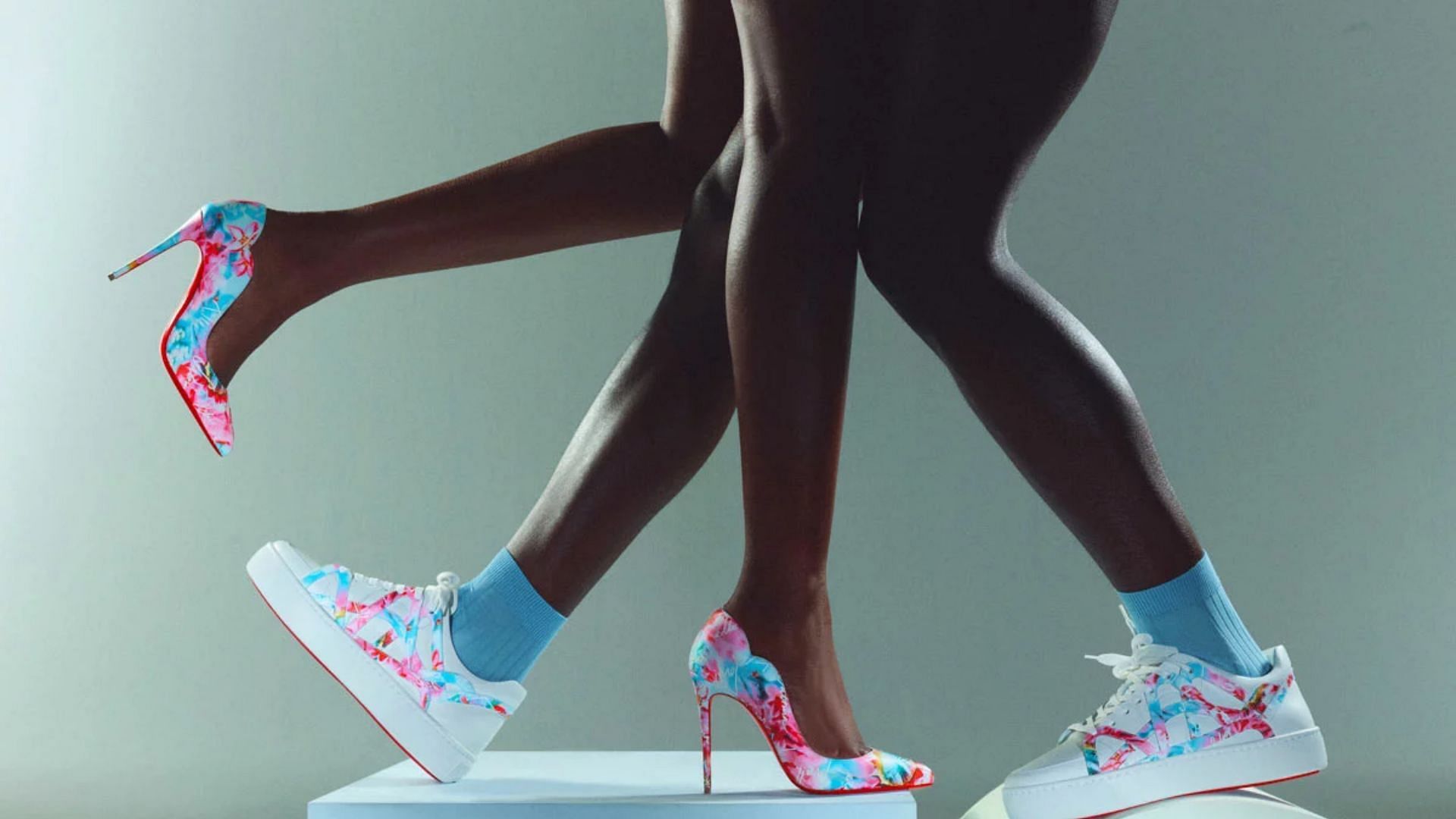 Christian Louboutin&#039;s Walk a Mile in My Shoes collection (Image via Christian Louboutin)