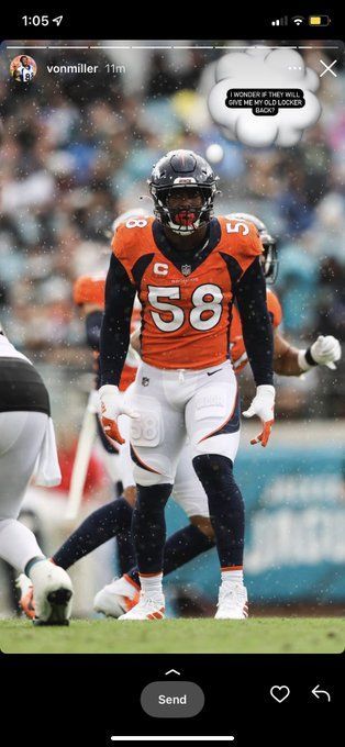 Von Miller on pass rush against former team: 'everybody was hungry'