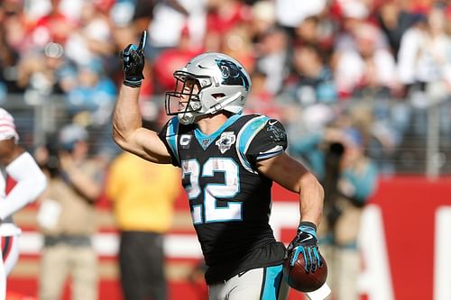 Carolina Panthers running back Christian McCaffrey