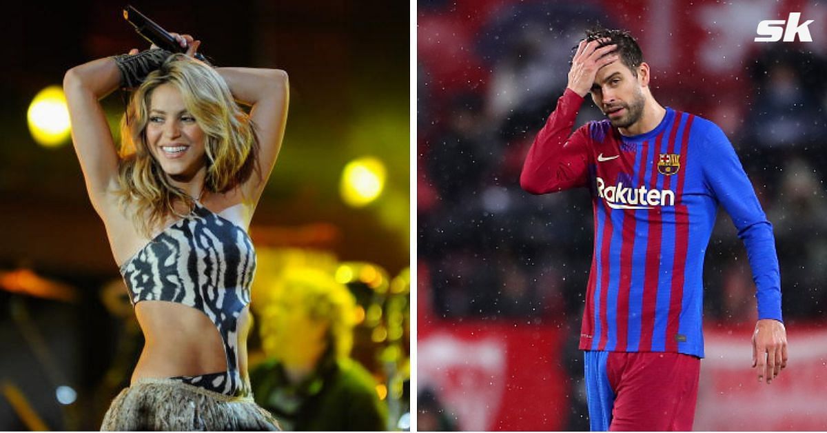 Shakira and Barcelona defender Gerard Pique