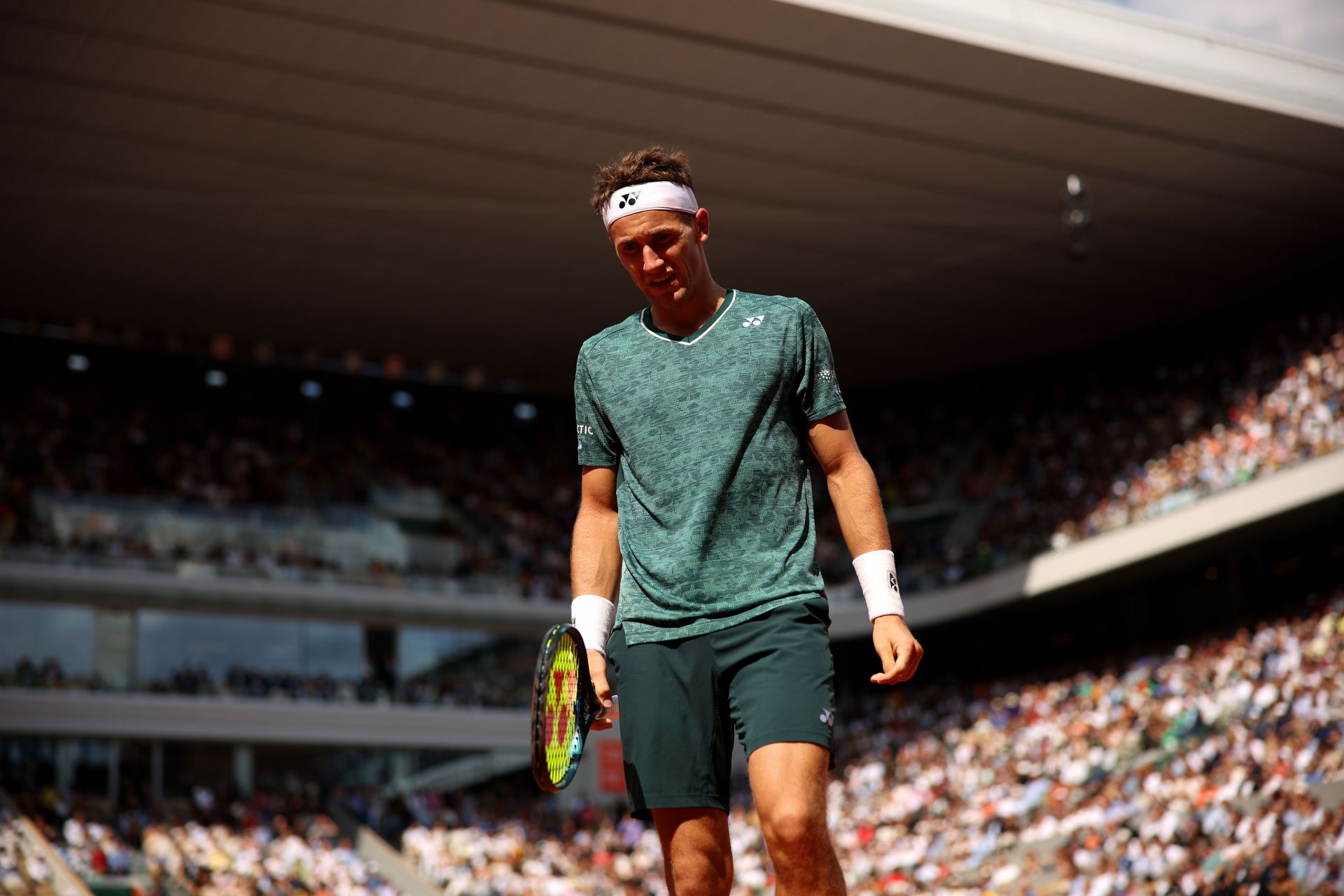 Despite giving it his all, maiden Grand Slam finalist Casper Ruud couldn't stop Rafael Nadal winning his 14th French Open title.