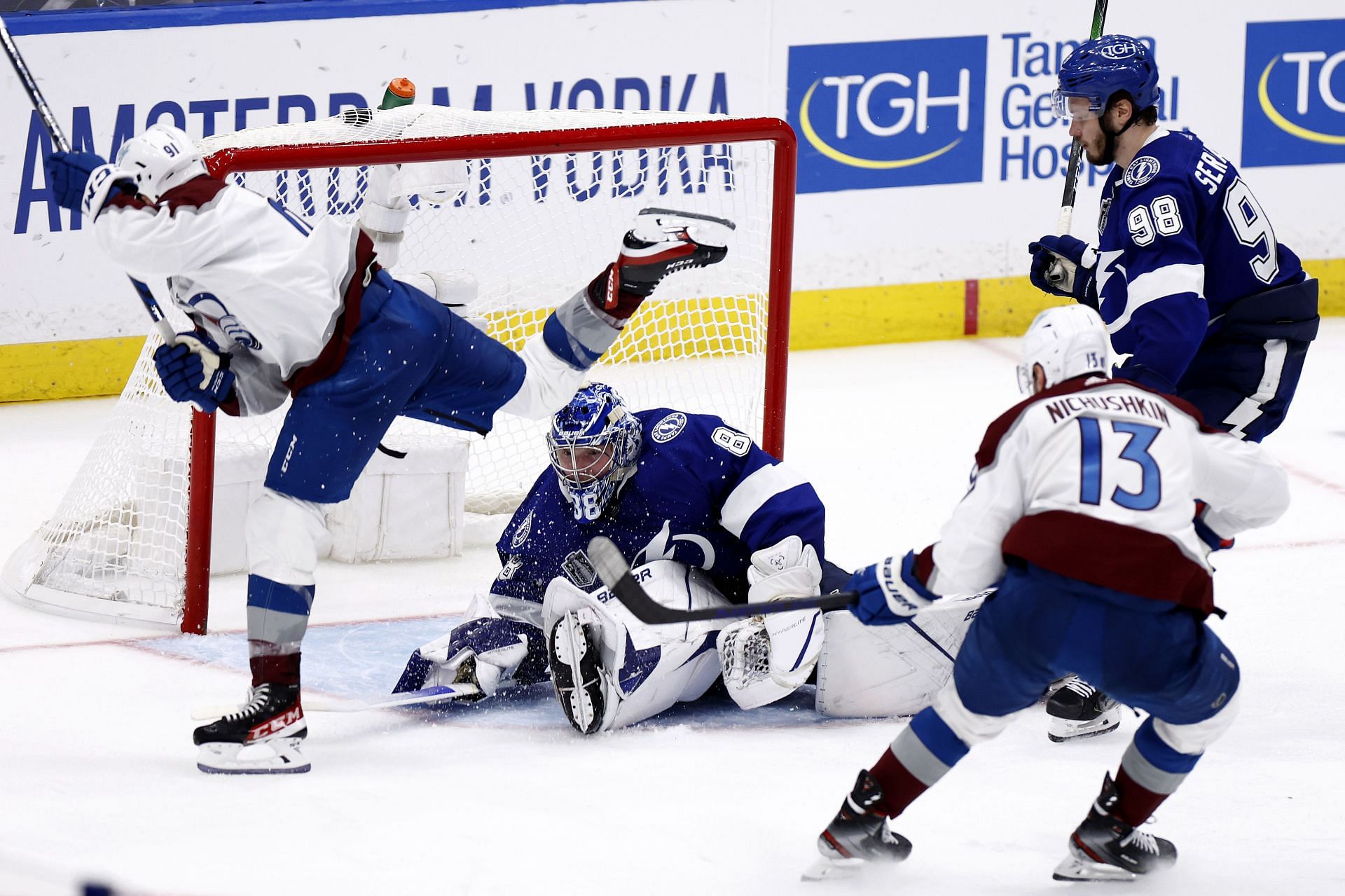 Andrei Vasilevskiy has been the difference maker for Tampa in this series.