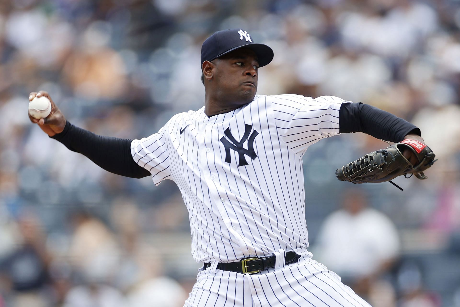 New York Yankees starting pitcher Luis Severino struck out 10 Detroit Tigers batters today