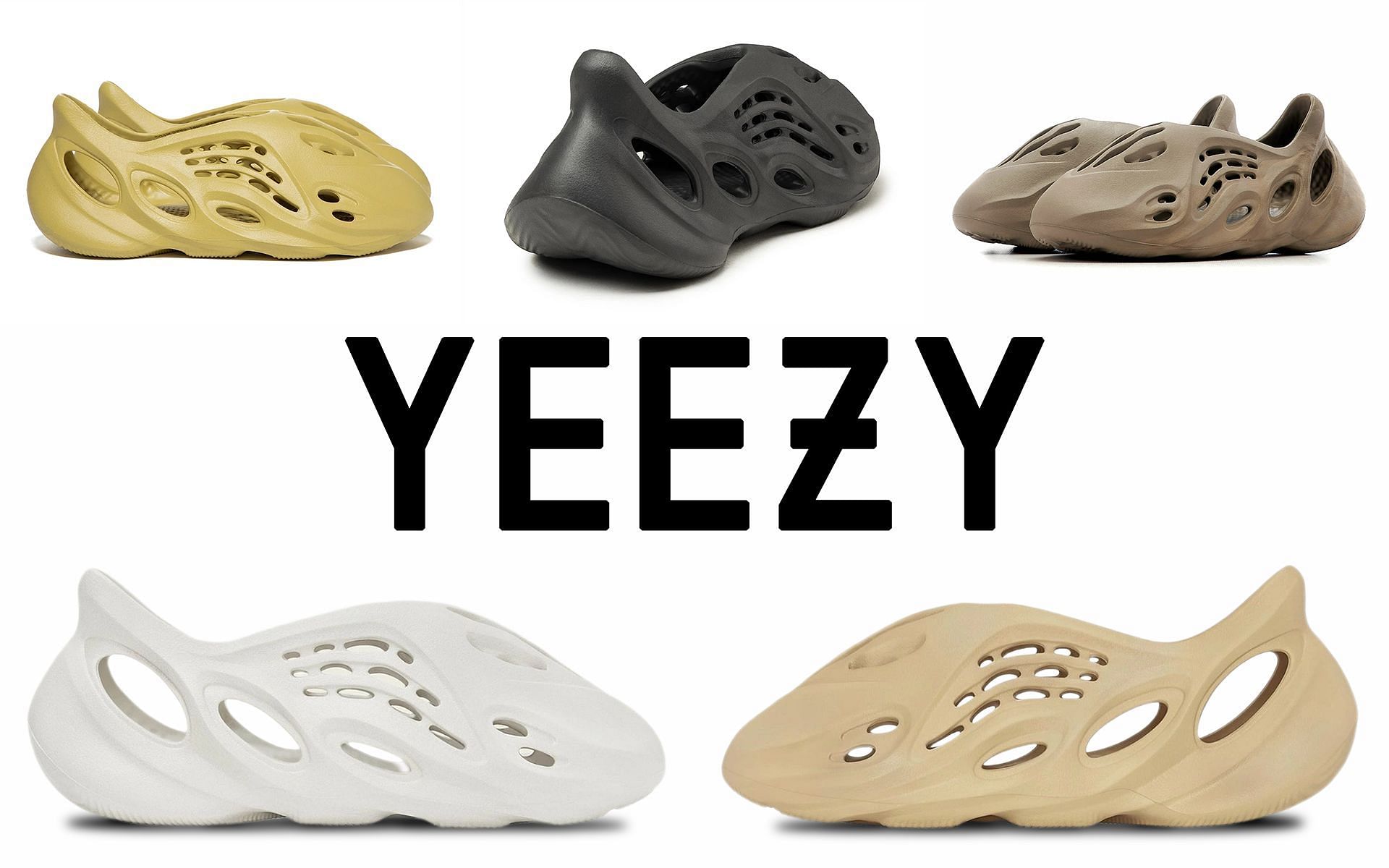 yeezy foam colors