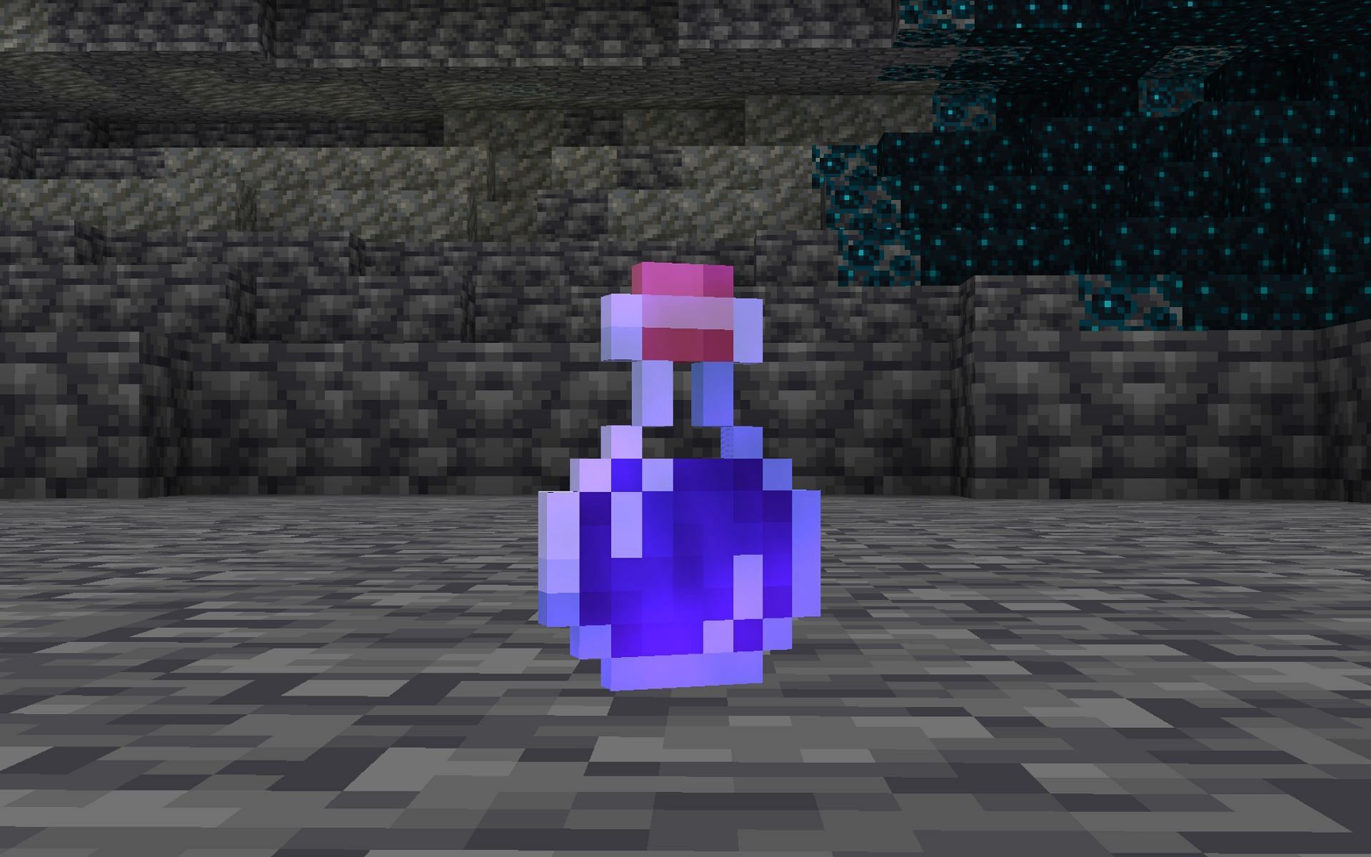 Night vision potion can be extremely helpful in the latest update (Image via Minecraft 1.19)