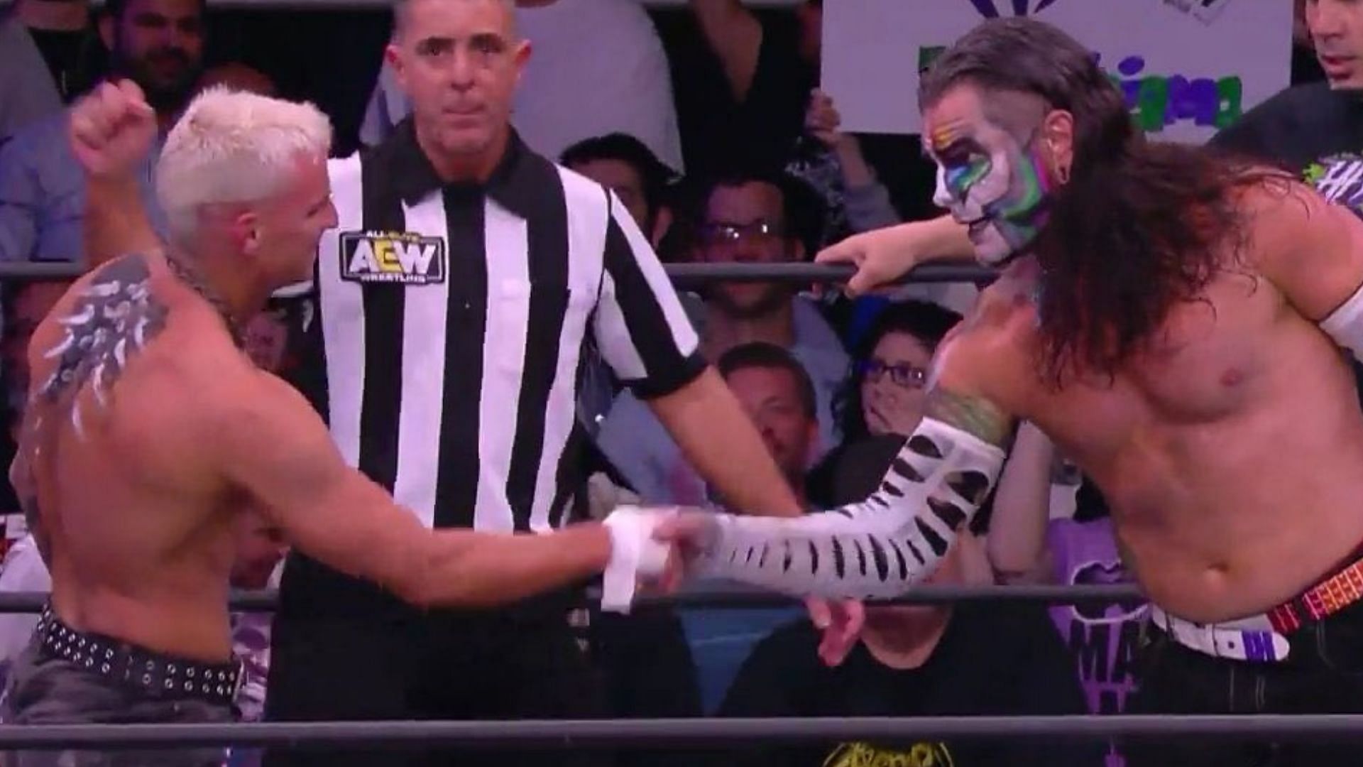 Jeff Hardy vs. Darby Allin from AEW Dynamite