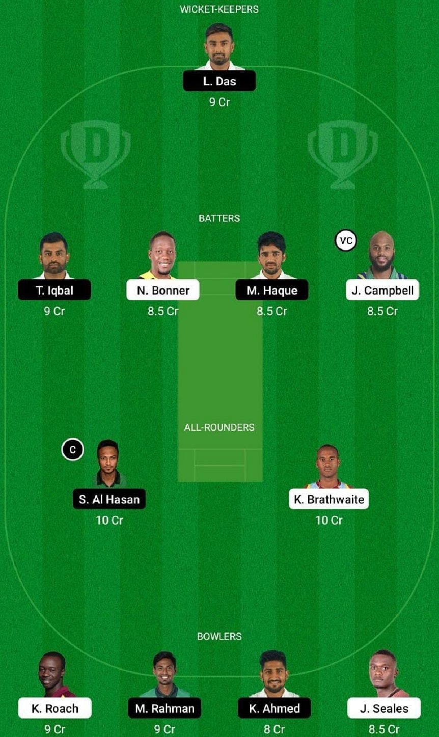 WI Vs BAN Dream11 Prediction: Fantasy Cricket Tips, Today's Playing 11 ...