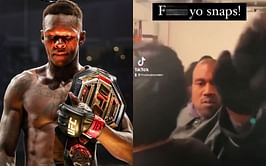 "Stop that sly s**t" - Israel Adesanya uses Kanye West meme to tell fans to leave him alone